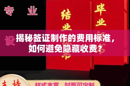 临江揭秘签证制作的费用标准，如何避免隐藏收费？