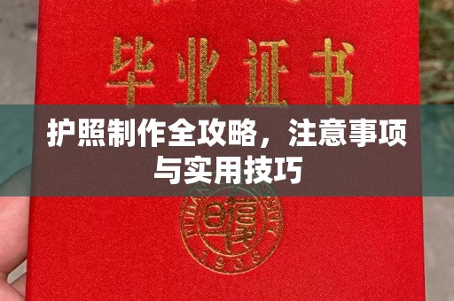 临江护照制作全攻略，注意事项与实用技巧